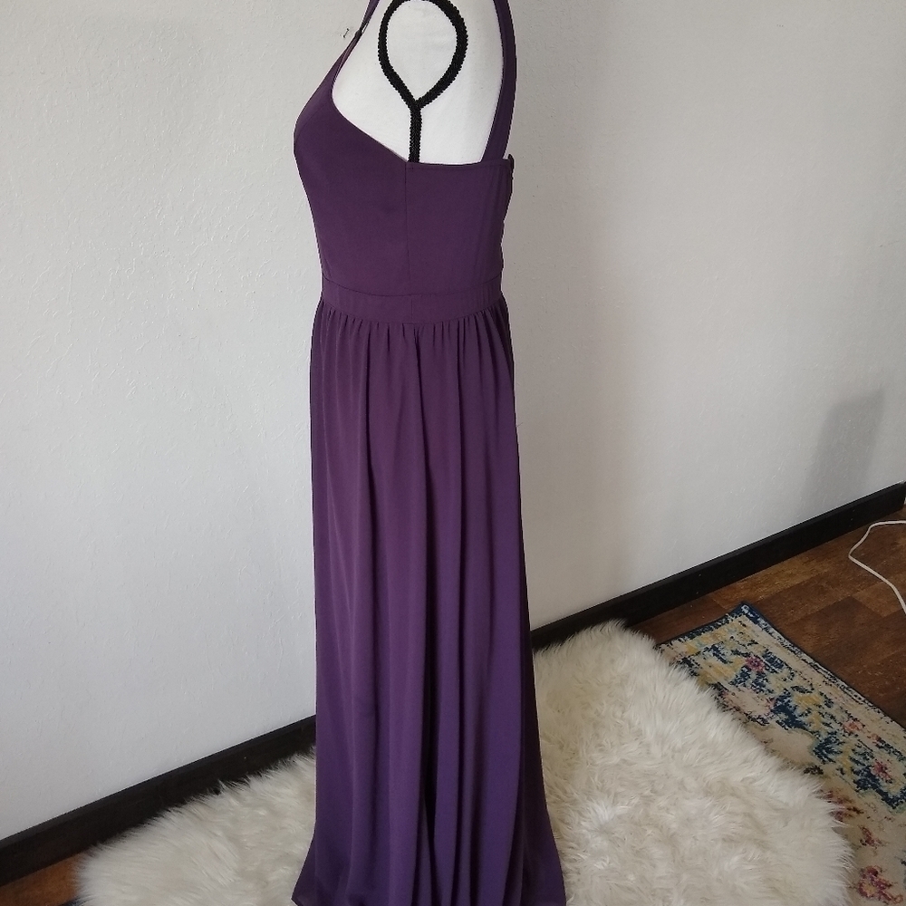 Lulu's Purple Maxi Dress - Picture 7 of 13